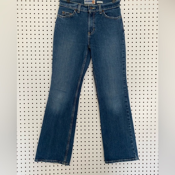 Vintage Old Navy Just Below Waist Kick Flare Bootcut Jeans - Picture 2 of 7